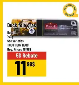 Mayrand Duck foie gras 140 g Rougié Quebec offer