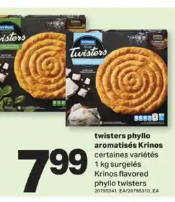 L'Intermarché TWISTERS PHYLLO AROMATISÉS | FLAVORED PHYLLO TWISTERS, 1 kg offer
