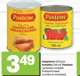 L'Intermarché CHAPELURE, 425 G OU TOMATES, 796 ML | BREAD CRUMBS OR TOMATOES offer