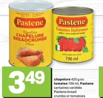 L'Intermarché CHAPELURE, 425 G OU TOMATES, 796 ML | BREAD CRUMBS OR TOMATOES offer