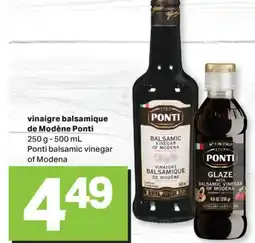 L'Intermarché VINAIGRE BALSAMIQUE DE MODÈNE | BALSAMIC VINEGAR OF MODENA, 250 G - 500 ML offer