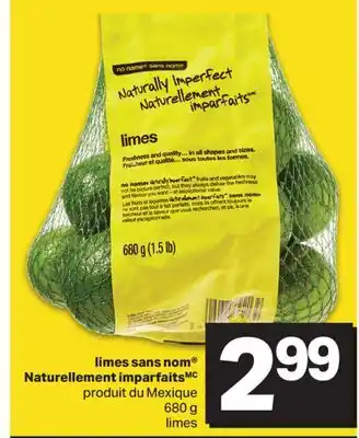 L'Intermarché LIMES NATURELLEMENT IMPARFAITS, 680 G | LIMES offer