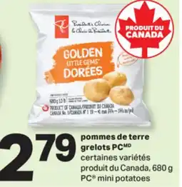 L'Intermarché POMMES DE TERRE GRELOTS | MINI POTATOES, 680 G offer