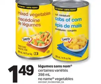 L'Intermarché LÉGUMES | VEGETABLES, 398 ML offer