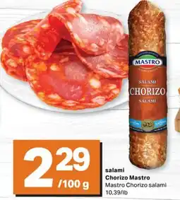 L'Intermarché SALAMI CHORIZO | CHORIZO SALAMI, 10,39/LB offer