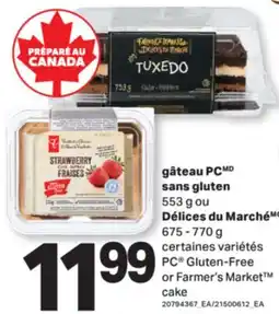 L'Intermarché GÂTEAU SANS GLUTEN, 553 G OU 675 - 770 G | GLUTEN-FREE CAKE offer