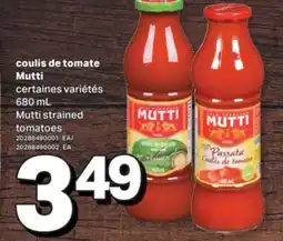 L'Intermarché COULIS DE TOMATE | STRAINED TOMATOES, 680 ML offer