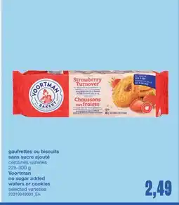 Wholesale Club GAUFRETTES OU BISCUITS SANS SUCRE AJOUTÉ, 225-300 g offer