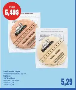 Wholesale Club TORTILLAS DE 10PO offer