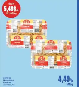 Wholesale Club CRETONS offer