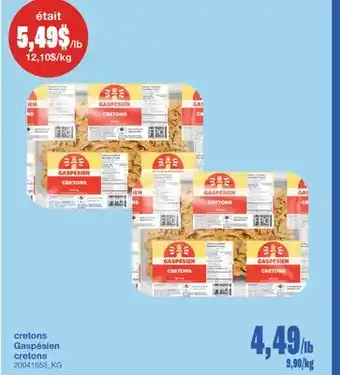 Wholesale Club CRETONS offer