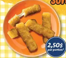 Wholesale Club BÂTONNETS DE MOZZARELLA PANÉS offer