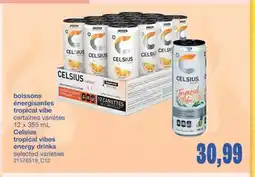 Wholesale Club BOISSONS ÉNERGISANTES TROPICAL VIBE, 12 x 355 mL offer