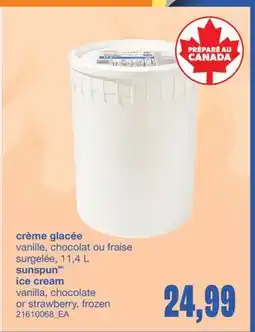 Wholesale Club CRÈME GLACÉE, 11.4 L offer