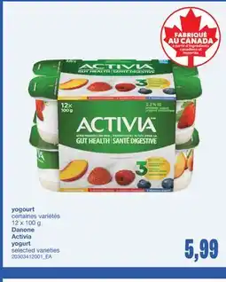 Wholesale Club YOGOURT, 12 X 100G offer