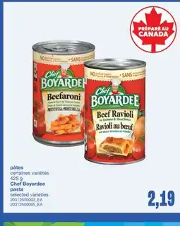 Wholesale Club PÂTES, 425 G offer