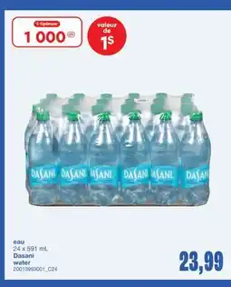 Wholesale Club EAU, 24 X 591 ML offer