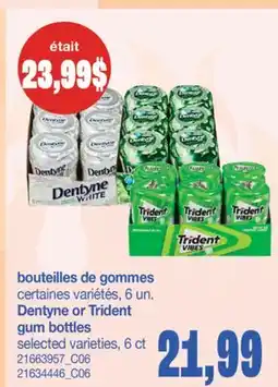 Wholesale Club BOUTEILLES DE GOMMES, 6 UN offer