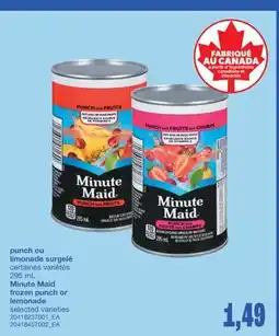 Wholesale Club PUNCH OU LIMONADE SURGELÉ, 295 mL offer