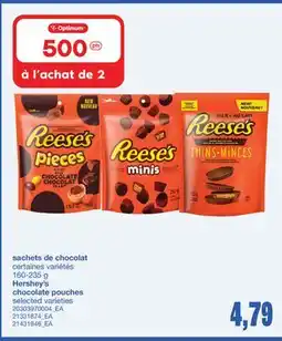 Wholesale Club SACHETS DE CHOCOLAT, 160-235 G offer