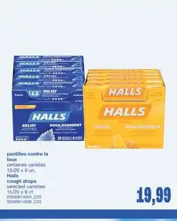 Wholesale Club PASTILLES CONTRE LA TOUX, 15/20 X 9 UN offer