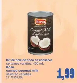 Wholesale Club LAIT DE NOIX DE COCO EN CONSERVE, 400 mL offer