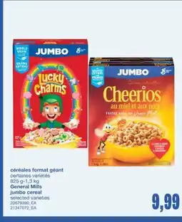 Wholesale Club CÉRÉALES FORMAT GÉANT, 825 g-1,3 kg offer