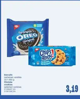 Wholesale Club biscuits, 251-303 g offer