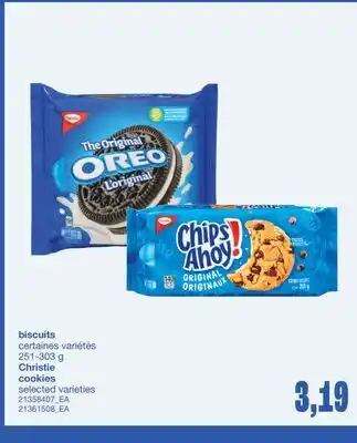 Wholesale Club biscuits, 251-303 g offer