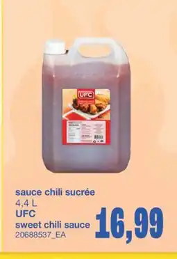 Wholesale Club SAUCE CHILI SUCRÉE,4,4 L offer