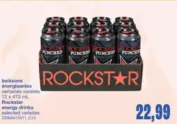 Wholesale Club BOISSONS ÉNERGISANTES, 12 x 473 ML offer