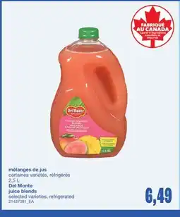 Wholesale Club MÉLANGES DE JUS, 2,5 L offer