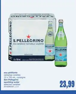 Wholesale Club EAU PÉTILLANTE, 12 x 750 mL offer