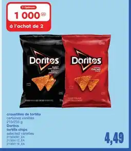 Wholesale Club CROUSTILLES DE TORTILLA, 210/235 g offer