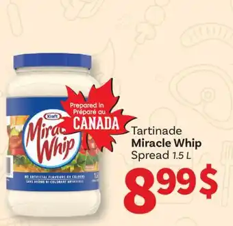 Wholesale Club TARTINADE WHIP SPREAD, 1.5 L offer