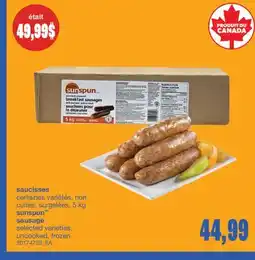 Wholesale Club SAUCISSES, NON CUITES offer