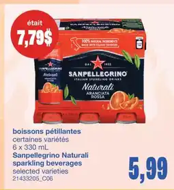 Wholesale Club BOISSONS PÉTILLANTES, 6 x 330 ML offer