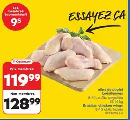 Wholesale Club AILES DE POULET BRÉSILIENNES, 8-10 un./lb offer