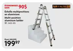 Home Hardware 18' Multi-position Aluminum Ladder offer