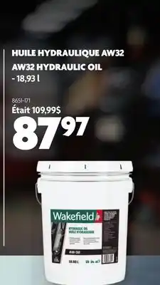 Home Hardware HUILE HYDRAULIQUE AW32 AW32 HYDRAULIC OIL offer