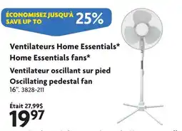 Home Hardware 16 Oscillating Pedestal Fan offer