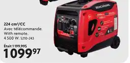 Home Hardware Dual Fuel Quiet Inverter Generator with Remote Start offer