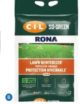 RONA 5-kg. Fall lawn fertilizer offer