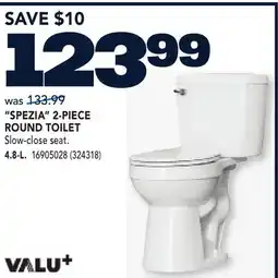RONA SPEZIA 2-PIECE ROUND TOILET offer