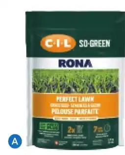 RONA So-green grass seeds and fertilizers offer