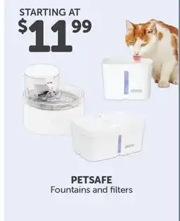 Mondou PETSAFE Fountains and filters offer