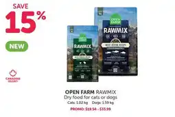 Mondou OPEN FARM RAWMIX Dry food for cats offer