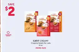 Mondou CATIT CREAMY Creamy treats for cats offer