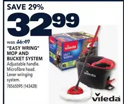 RONA VILEDA EASY WRING MOP AND BUCKET SYSTEM offer