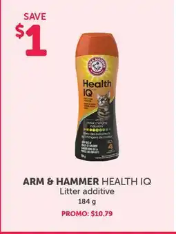 Mondou ARM & HAMMER HEALTH IQ Litter additive offer